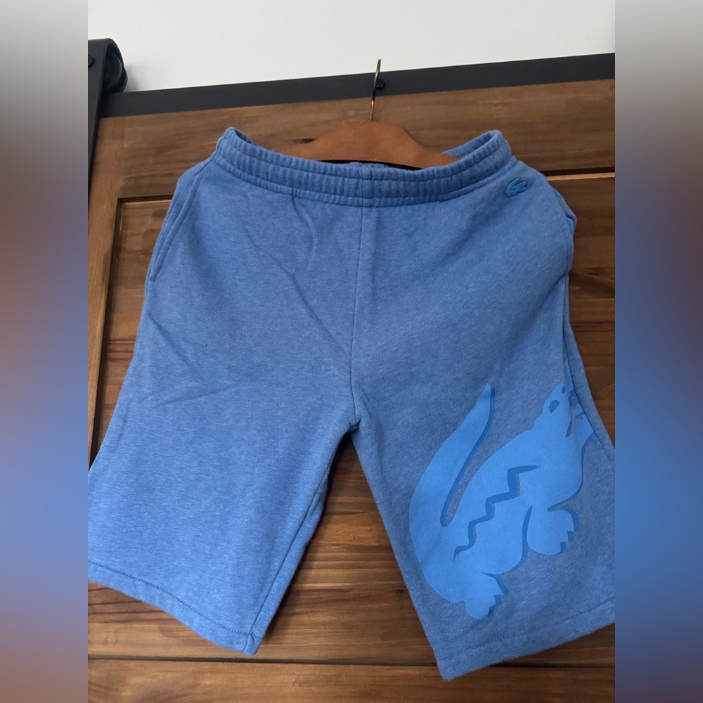 Kids' Oversized Croc Flecked Organic Cotton Shorts size 16